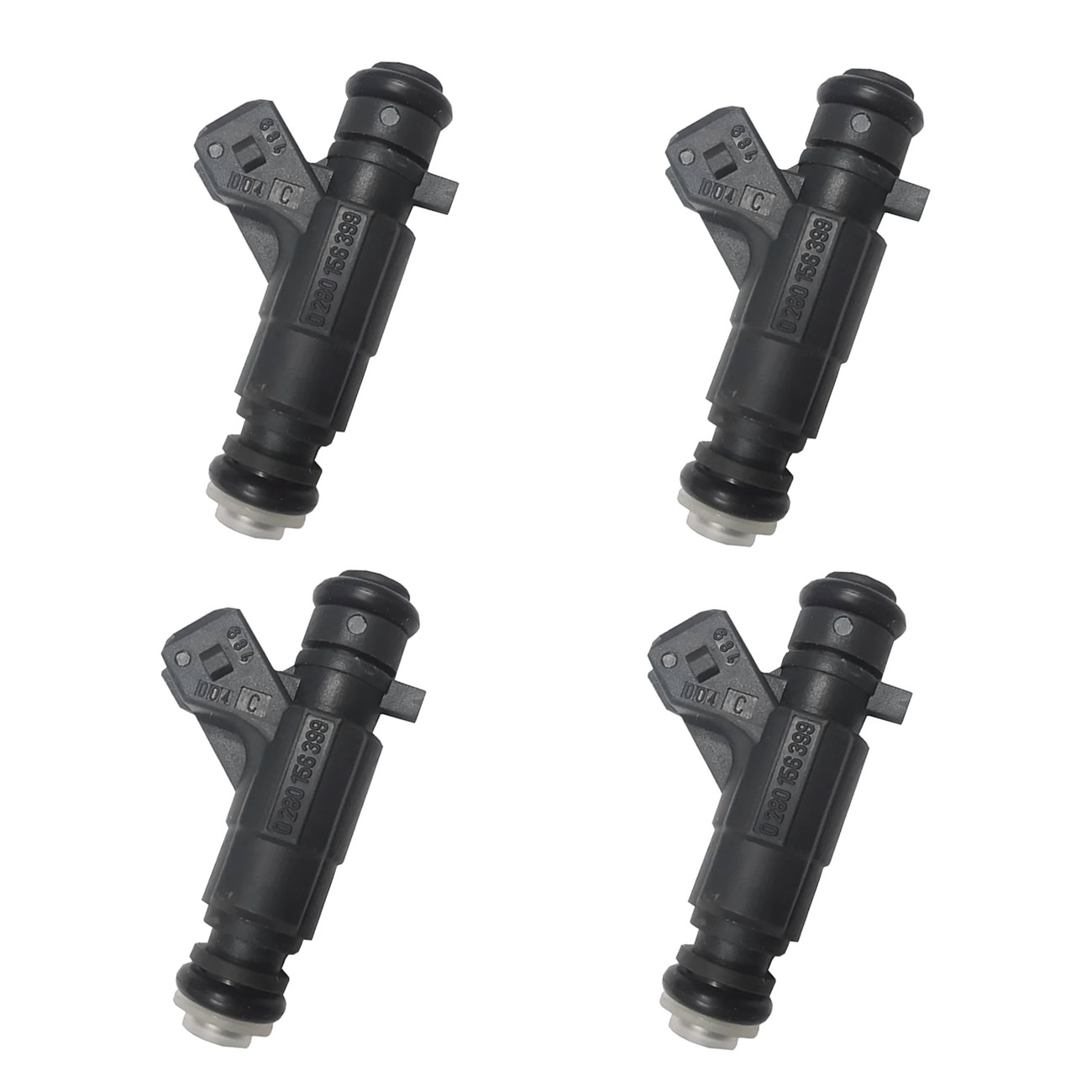 Kit 4 Inyectores Nafta Vw Fox Saveiro Suran Golf 1.6 8v
